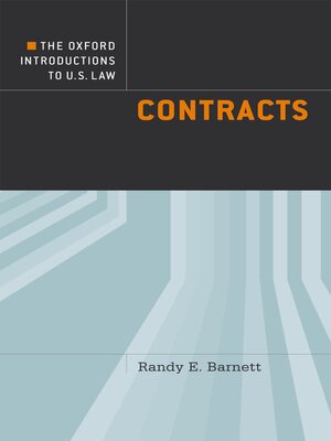 cover image of The Oxford Introductions to U.S. Law